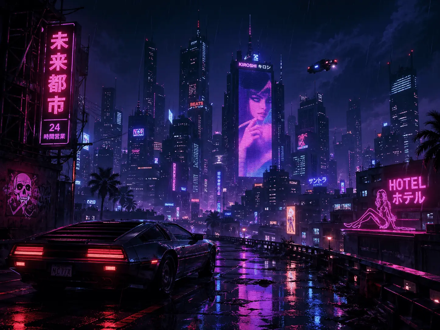 Cyberpunk Neon City